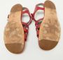 Balenciaga Vintage Pre-owned Leather flats Red Dames - Thumbnail 6