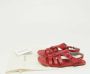 Balenciaga Vintage Pre-owned Leather flats Red Dames - Thumbnail 9