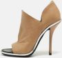 Balenciaga Vintage Pre-owned Leather heels Beige Dames - Thumbnail 2