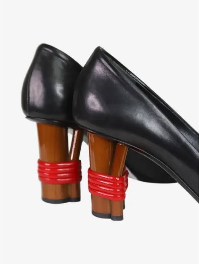 Balenciaga Vintage Pre-owned Leather heels Black Dames