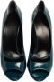 Balenciaga Vintage Pre-owned Leather heels Blue Dames - Thumbnail 2