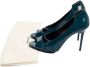 Balenciaga Vintage Pre-owned Leather heels Blue Dames - Thumbnail 7