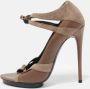 Balenciaga Vintage Pre-owned Leather heels Brown Dames - Thumbnail 2