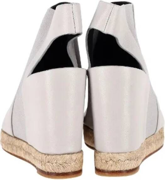 Balenciaga Vintage Pre-owned Leather heels Gray Dames