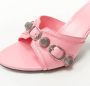 Balenciaga Vintage Pre-owned Leather heels Pink Unisex - Thumbnail 7