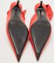 Balenciaga Vintage Pre-owned Leather heels Red Dames - Thumbnail 6