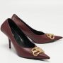 Balenciaga Vintage Pre-owned Leather heels Red Dames - Thumbnail 4