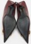 Balenciaga Vintage Pre-owned Leather heels Red Dames - Thumbnail 6