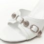 Balenciaga Vintage Pre-owned Leather heels White Dames - Thumbnail 6
