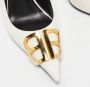 Balenciaga Vintage Pre-owned Leather heels White Dames - Thumbnail 7