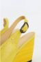 Balenciaga Vintage Pre-owned Leather heels Yellow Dames - Thumbnail 4