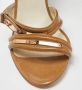 Balenciaga Vintage Pre-owned Leather sandals Beige Dames - Thumbnail 7