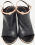 Balenciaga Vintage Pre-owned Leather sandals Black Dames - Thumbnail 3