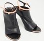 Balenciaga Vintage Pre-owned Leather sandals Black Dames - Thumbnail 4
