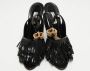 Balenciaga Vintage Pre-owned Leather sandals Black Dames - Thumbnail 3