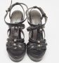 Balenciaga Vintage Pre-owned Leather sandals Black Dames - Thumbnail 2