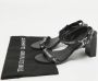 Balenciaga Vintage Pre-owned Leather sandals Black Dames - Thumbnail 9