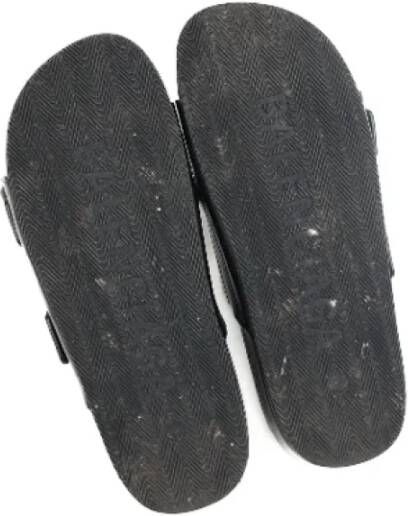 Balenciaga Vintage Pre-owned Leather sandals Black Dames