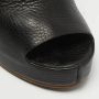 Balenciaga Vintage Pre-owned Leather sandals Black Dames - Thumbnail 4