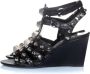 Balenciaga Vintage Pre-owned Leather sandals Black Dames - Thumbnail 2