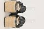 Balenciaga Vintage Pre-owned Leather sandals Black Dames - Thumbnail 9