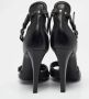 Balenciaga Vintage Pre-owned Leather sandals Black Dames - Thumbnail 5