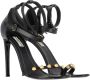 Balenciaga Vintage Pre-owned Leather sandals Black Dames - Thumbnail 4