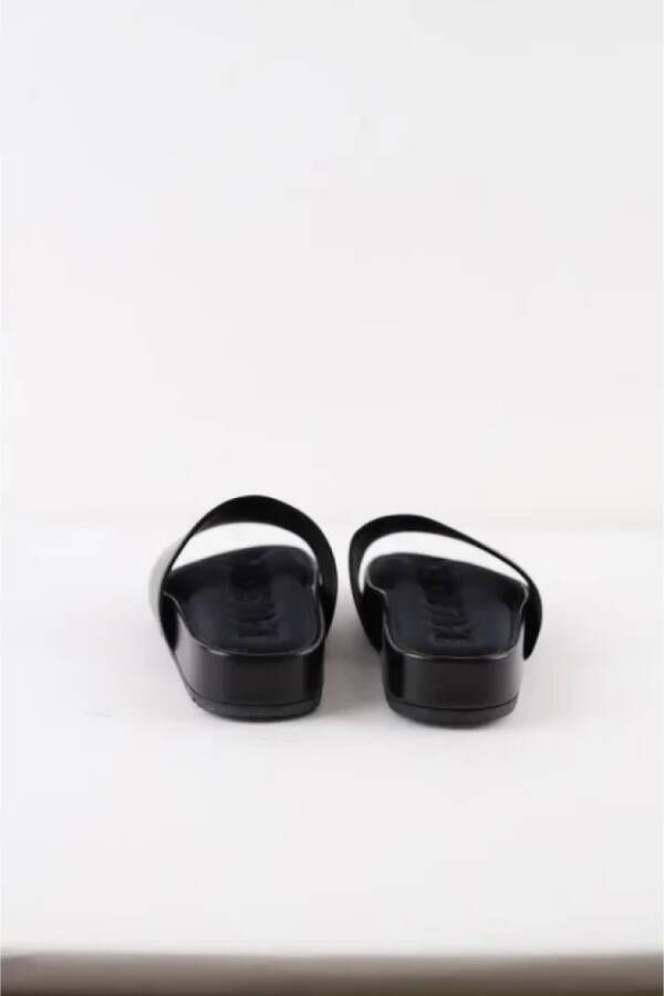 Balenciaga Vintage Pre-owned Leather sandals Black Dames