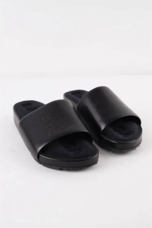 Balenciaga Vintage Pre-owned Leather sandals Black Dames