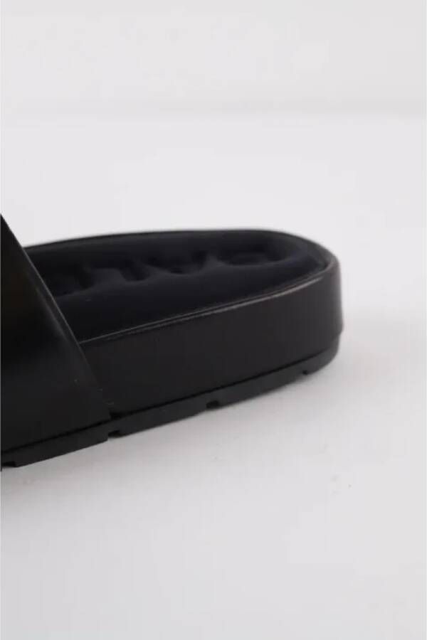 Balenciaga Vintage Pre-owned Leather sandals Black Dames