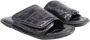 Balenciaga Vintage Pre-owned Leather sandals Black Heren - Thumbnail 2