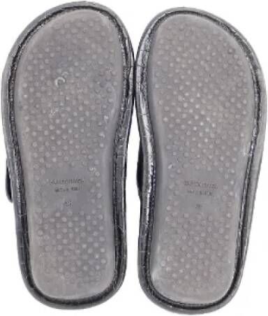 Balenciaga Vintage Pre-owned Leather sandals Black Heren