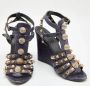 Balenciaga Vintage Pre-owned Leather sandals Blue Dames - Thumbnail 4