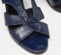 Balenciaga Vintage Pre-owned Leather sandals Blue Dames - Thumbnail 7