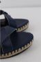 Balenciaga Vintage Pre-owned Leather sandals Blue Dames - Thumbnail 3
