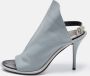 Balenciaga Vintage Pre-owned Leather sandals Gray Dames - Thumbnail 2