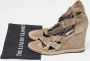 Balenciaga Vintage Pre-owned Leather sandals Gray Dames - Thumbnail 9