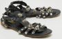 Balenciaga Vintage Pre-owned Leather sandals Gray Dames - Thumbnail 4