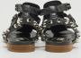Balenciaga Vintage Pre-owned Leather sandals Gray Dames - Thumbnail 5