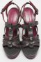 Balenciaga Vintage Pre-owned Leather sandals Gray Dames - Thumbnail 3