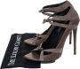 Balenciaga Vintage Pre-owned Leather sandals Gray Dames - Thumbnail 7