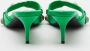 Balenciaga Vintage Pre-owned Leather sandals Green Dames - Thumbnail 5