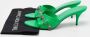 Balenciaga Vintage Pre-owned Leather sandals Green Dames - Thumbnail 9