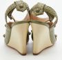 Balenciaga Vintage Pre-owned Leather sandals Green Dames - Thumbnail 4