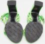 Balenciaga Vintage Pre-owned Leather sandals Green Dames - Thumbnail 6