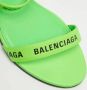 Balenciaga Vintage Pre-owned Leather sandals Green Dames - Thumbnail 8