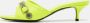 Balenciaga Vintage Pre-owned Leather sandals Green Dames - Thumbnail 2