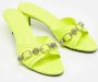 Balenciaga Vintage Pre-owned Leather sandals Green Dames - Thumbnail 4