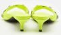 Balenciaga Vintage Pre-owned Leather sandals Green Dames - Thumbnail 5