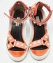 Balenciaga Vintage Pre-owned Leather sandals Orange Dames - Thumbnail 3